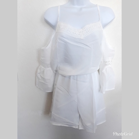 Beach off shoulders romper - Picture 5 of 7